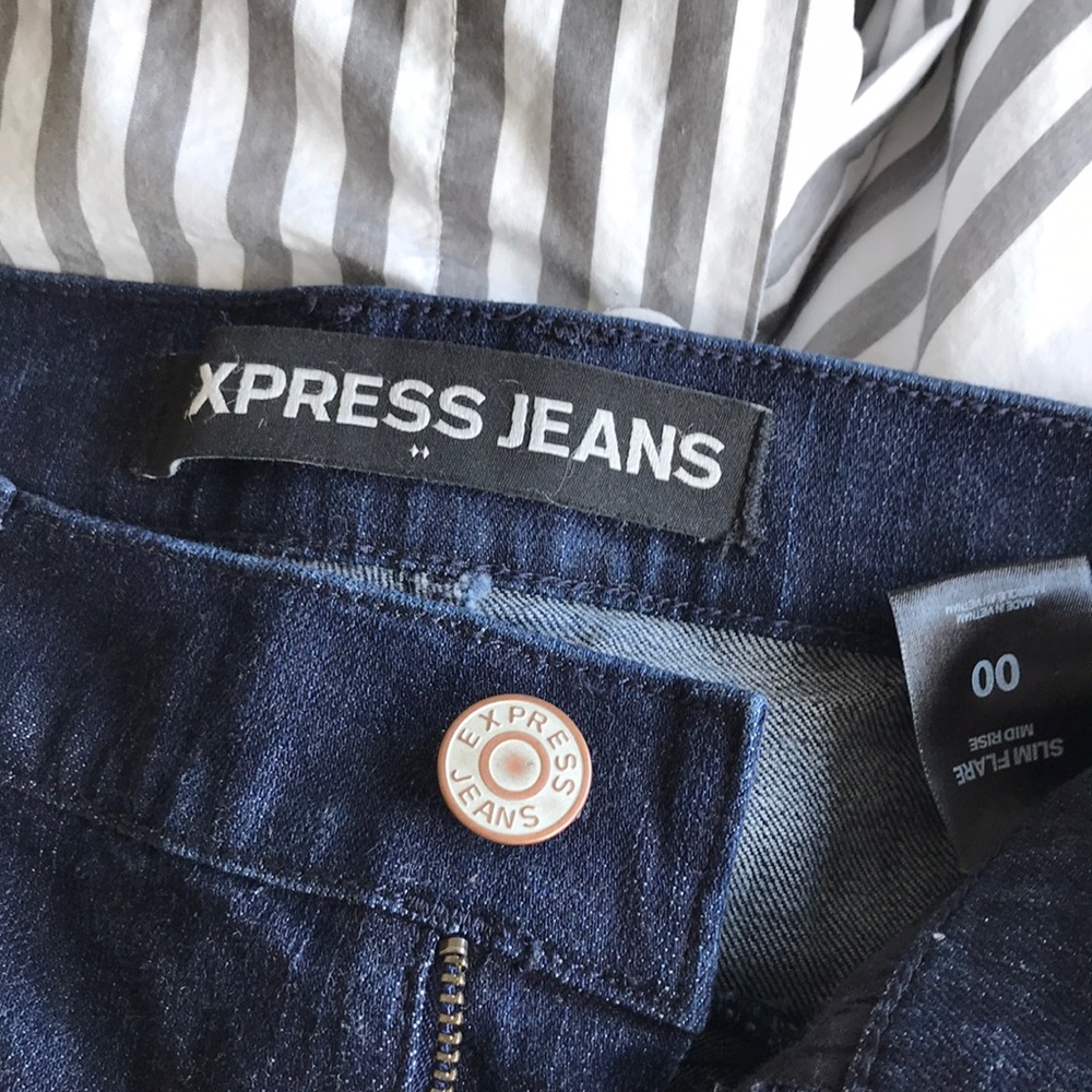 Express jeans 00 flare